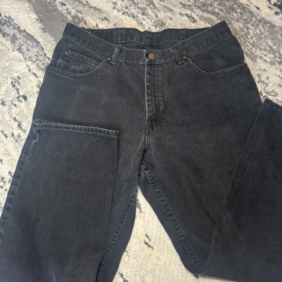 Riders by Lee Dark Wash Black Straight Denim Jeans - Picture 7 of 12